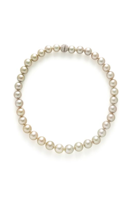 18k Gold Pearl and Diamond Earrings
