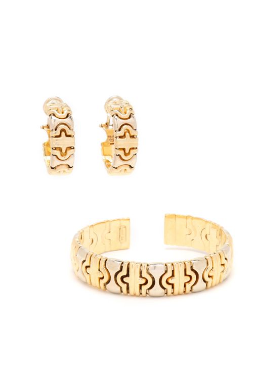 14k Gold Bracelet and Earrings