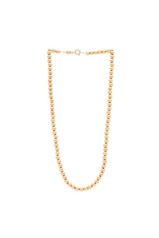 14k Gold Bead Necklace