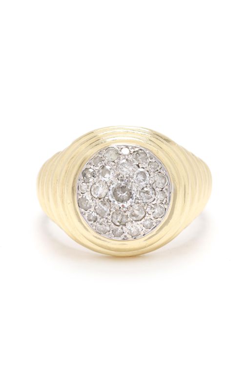 Gold and Diamond Ring