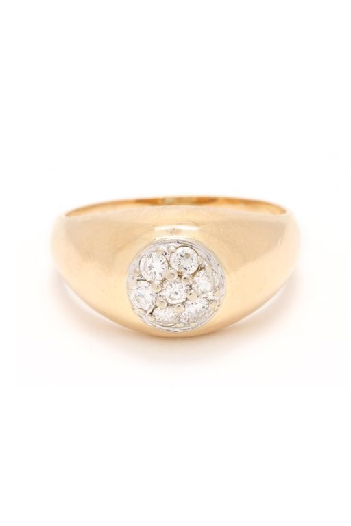 Gold and Diamond Ring