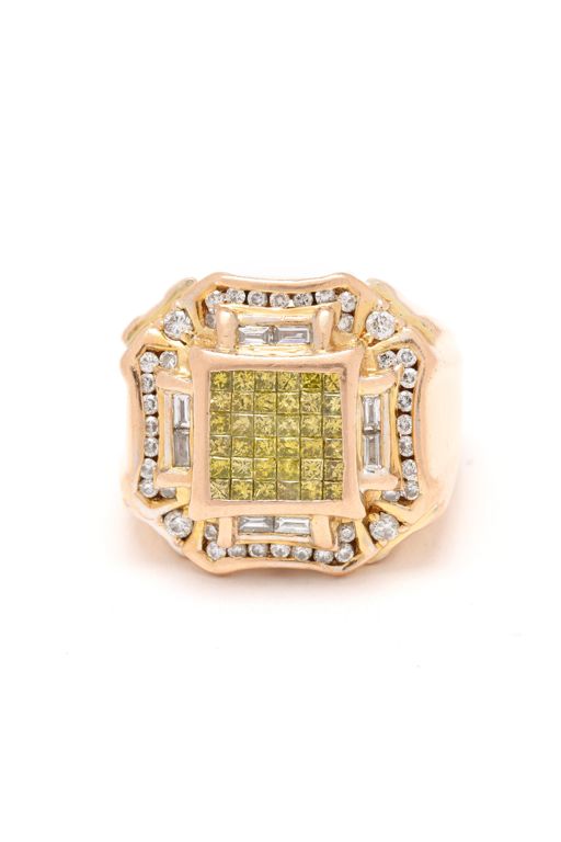 Gold and Diamond Ring