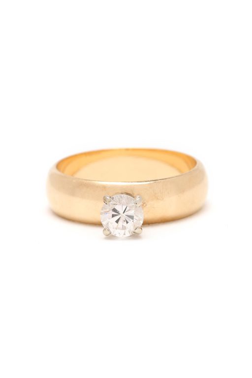 Gold and Diamond Ring