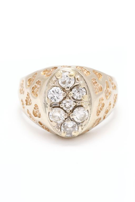 White Gold and Diamond Ring