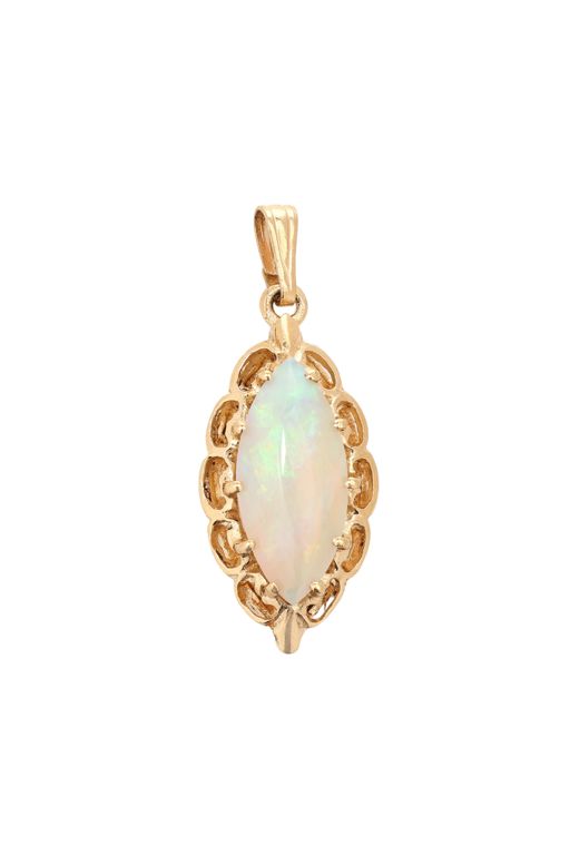 Gold and Opal Pendant