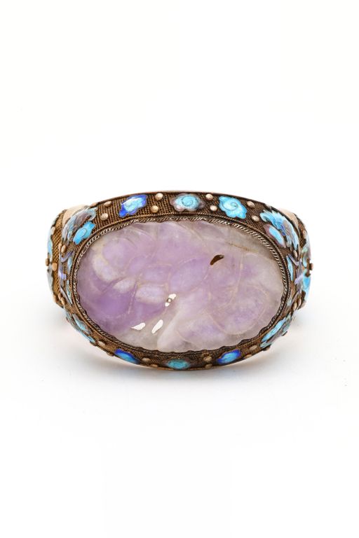 Sterling Silver Amethyst Bracelet