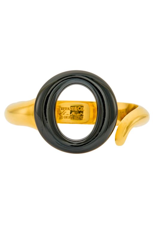18k Gold Jade Bracelet