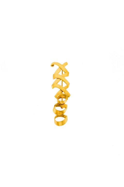 18k Gold Brooch