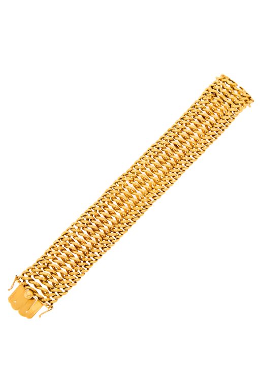 18k Gold Link Bracelet