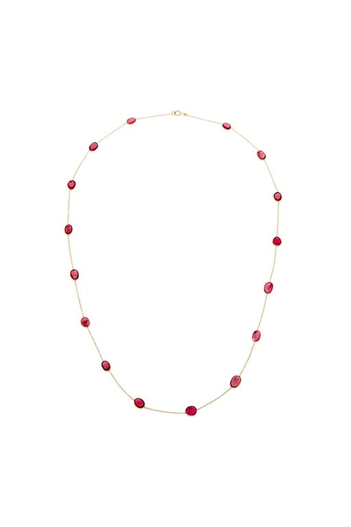 18k Gold Spinel Necklace