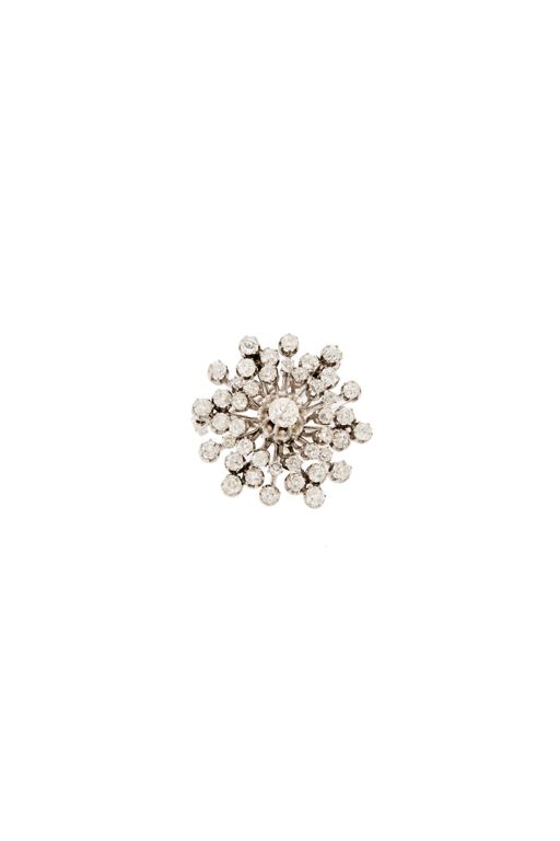 14k Gold Diamond Pendant-Brooch