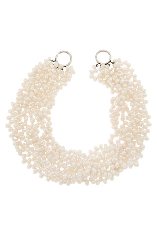 Sterling Silver Pearl Necklace