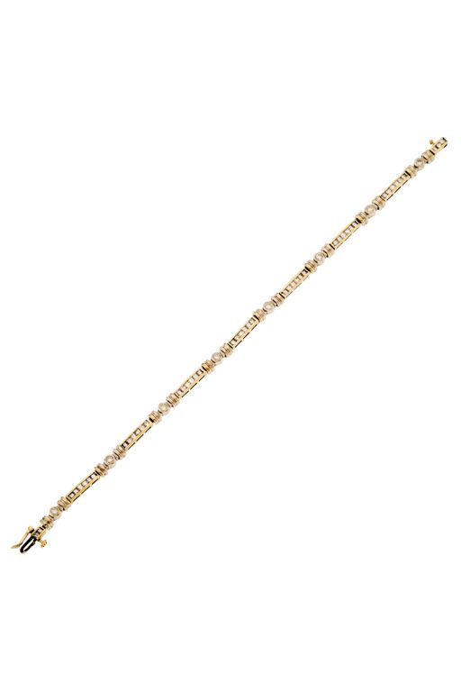 14k Gold Diamond Bracelet