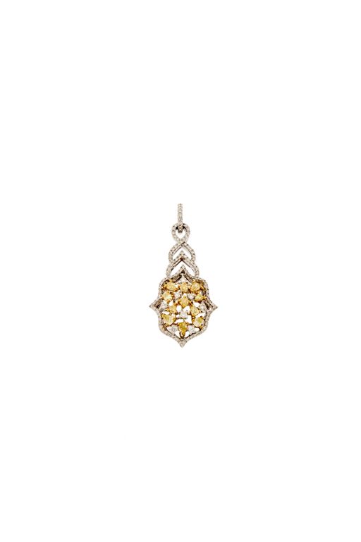 18k Gold Diamond Pendant