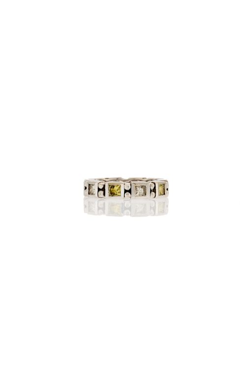 Low Karat Gold Diamond Band Ring