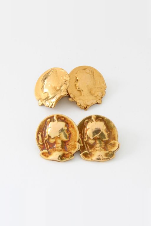 14k Yellow Gold Cufflinks