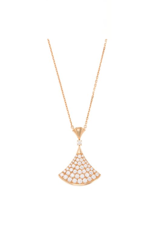 18k Gold Diamond Pendant Necklace
