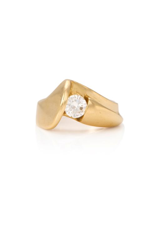 18k Gold Diamond Ring