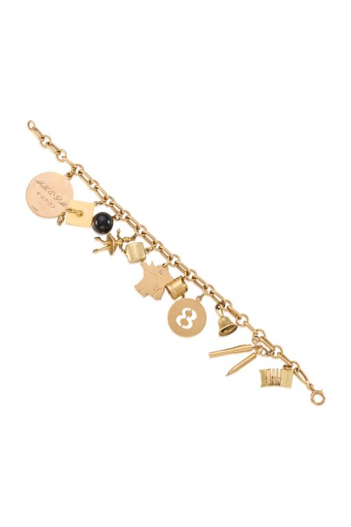 Gold Charm Bracelet