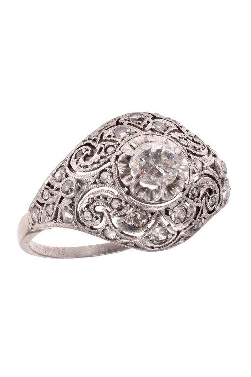 Platinum Diamond Ring