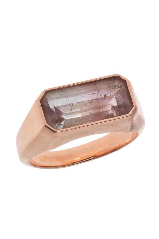 14k Gold Tourmaline Ring