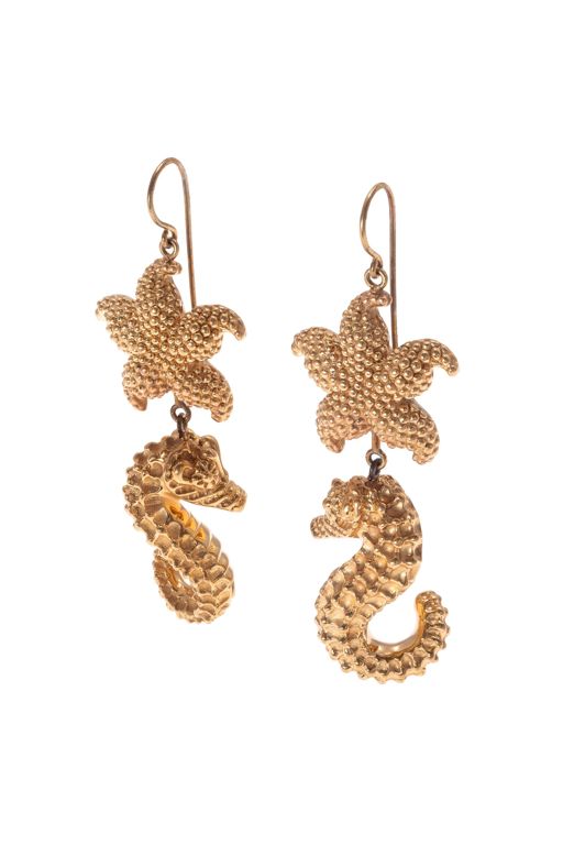 Pair of Gold Earrings