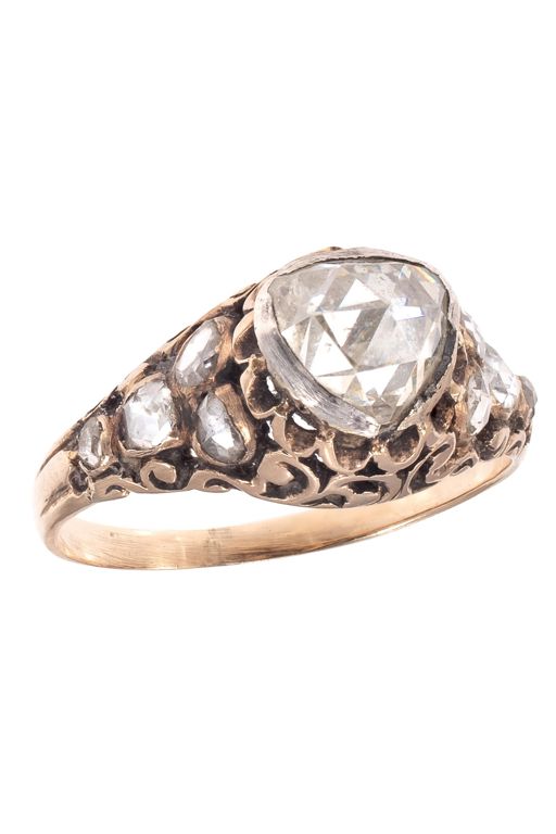 14k Gold Diamond Ring