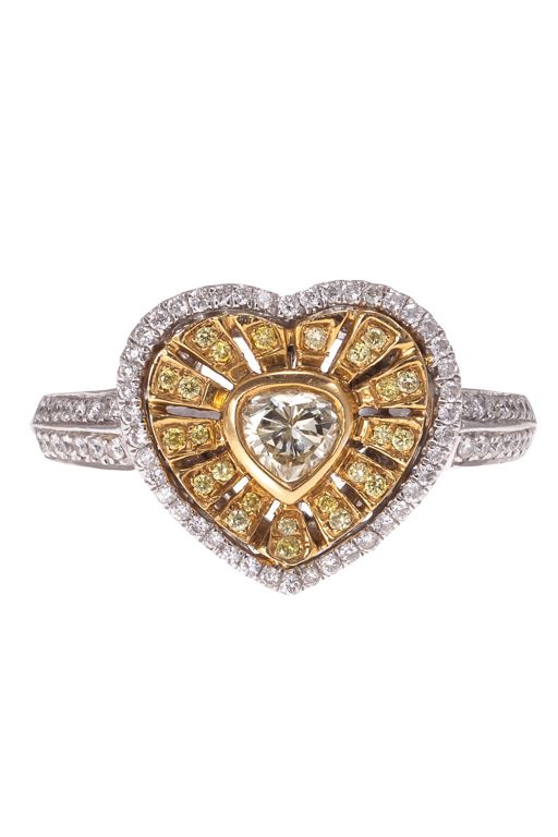 18k Gold Diamond Ring