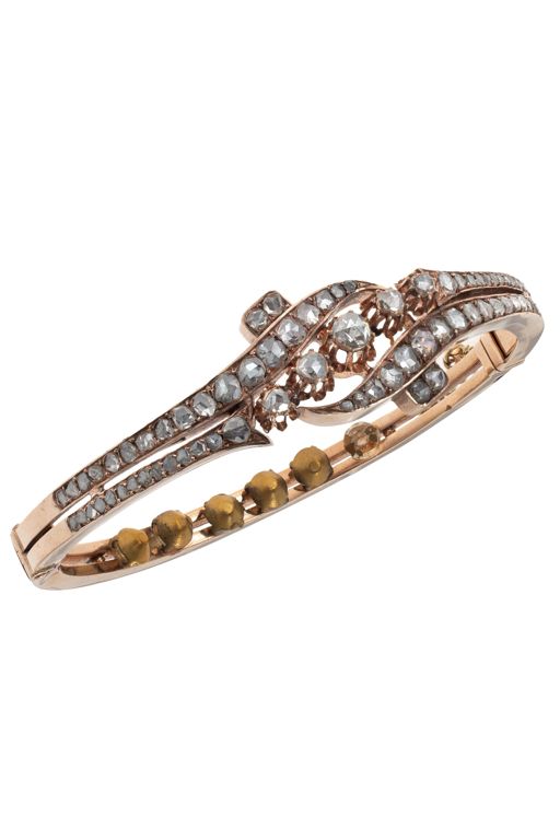 14k Gold Diamond Bracelet