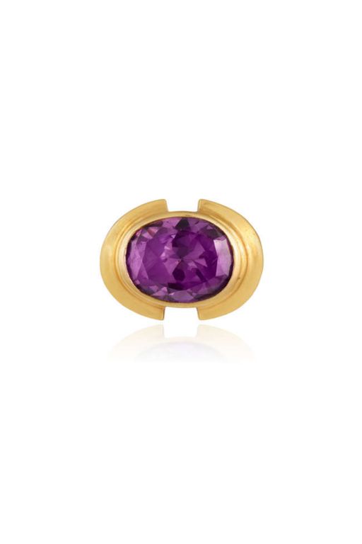 18k Yellow Gold Cubic Zirconia Dress Ring