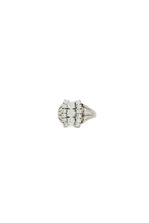 18k White Gold Diamond Ring