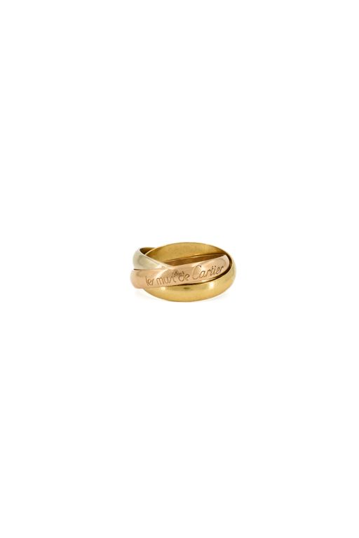 18k Yellow, Rose and White Gold Ring