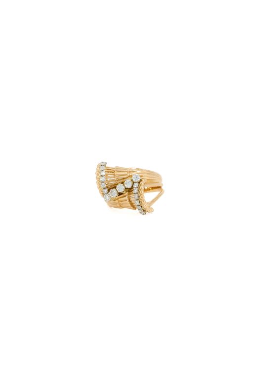 18k Rose Gold Diamond Ring