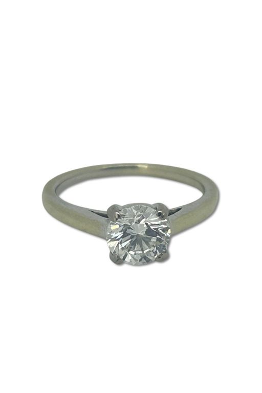 18k White Gold Diamond Ring