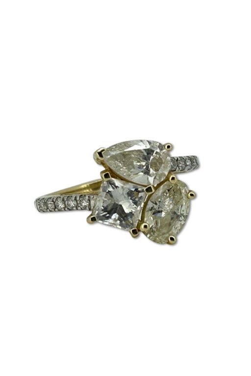 14k Gold Diamond Ring