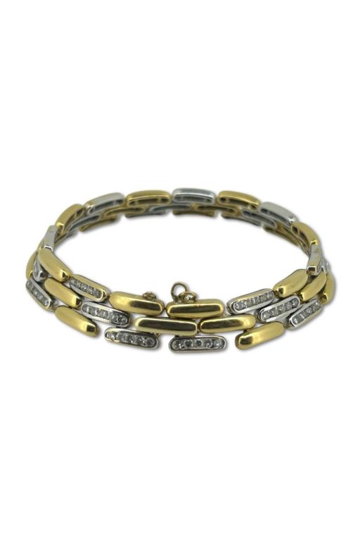 18k Gold Diamond Bracelet