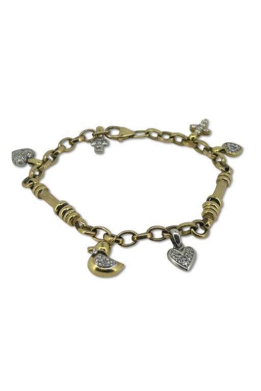 Gold Diamond Bracelet