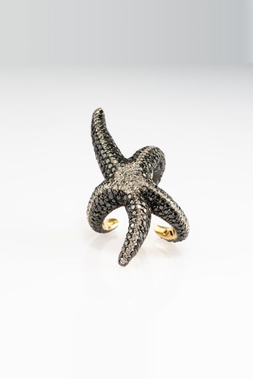 18k Yellow Gold Diamond Ring