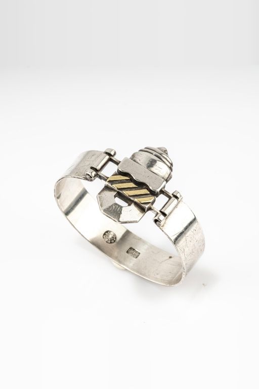 Silver and Gold Bracelet