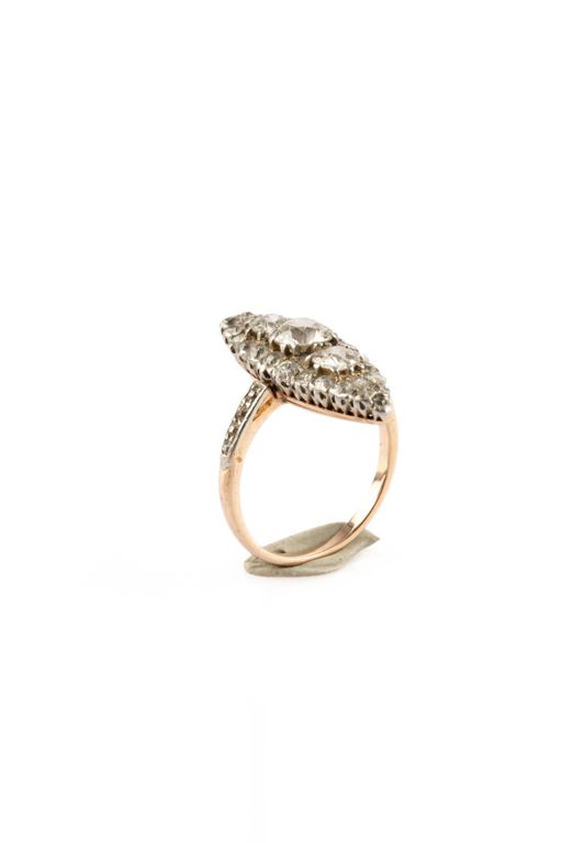 14k Rose Gold Diamond Ring
