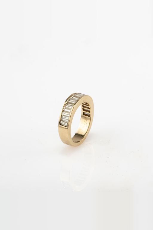 14k Yellow Gold Diamond Ring