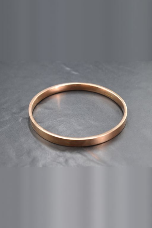 9k Rose Gold Bangle Bracelet