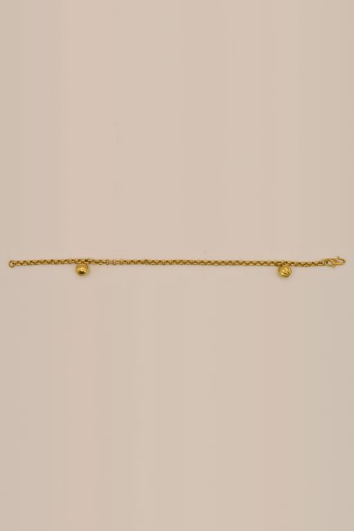 Gold Charm Bracelet