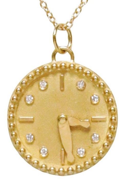 18k Gold Diamond Pendant Necklace