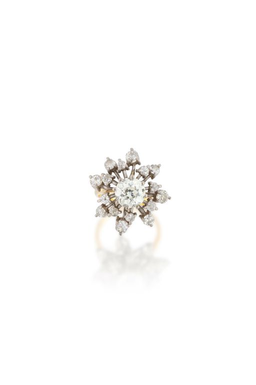 Cluster Diamond Ring