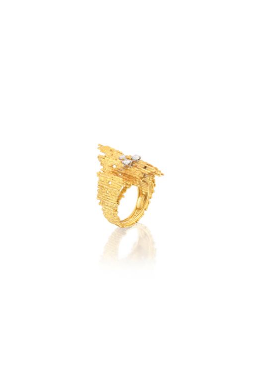 18k Gold Diamond Ring