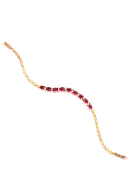 Ruby and Diamond Bracelet