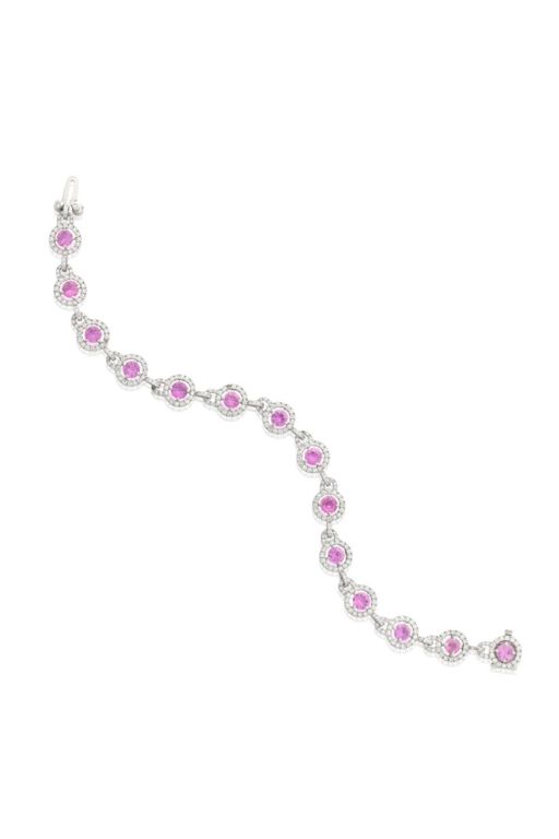 Sapphire and Diamond Bracelet