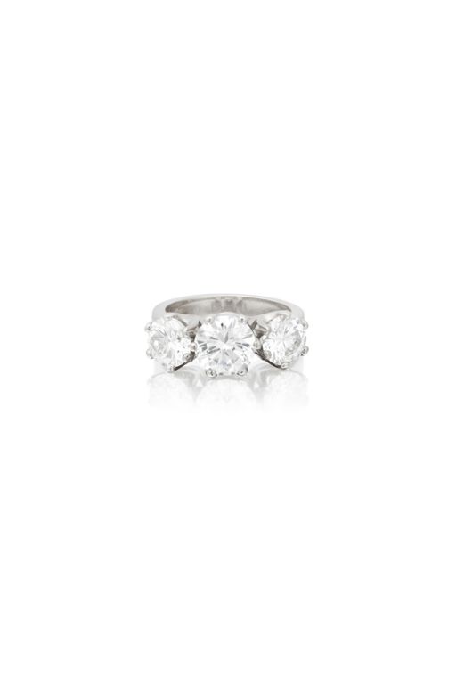 Three-Stone Diamond Ring