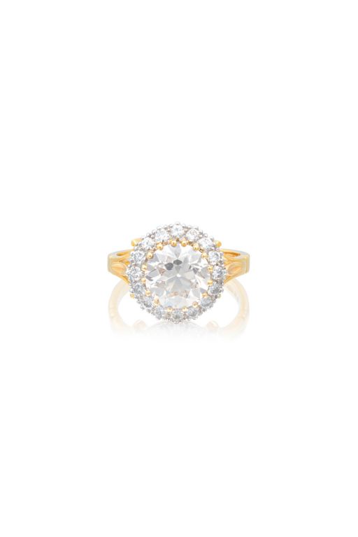 18k Gold Diamond Ring